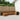 Set de canapele de exterior 6 buc. natural Lemn Solid de Acacia