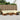 Set de canapele de exterior 7 buc. Natural și Crem