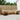 Set de canapele de exterior 6 buc. natural