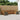 Set de canapele de exterior 7 buc. natural Lemn Solid de Acacia