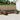 Set de canapele de exterior 7 buc. Natural și Antracit