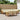 Set de canapele de exterior 8 buc. Natural și Crem