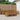 Set de canapele de exterior 7 buc. natural