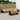 Set de canapele de exterior 8 buc. Natural și Bej