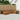 Set de canapele de exterior 6 buc. natural