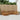 Set de canapele de exterior 6 buc. natural
