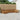 Set de canapele de exterior 7 buc. natural
