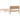 Cadru de pat cu headboard Maro 90 x 190 cm Lemn de pin masiv