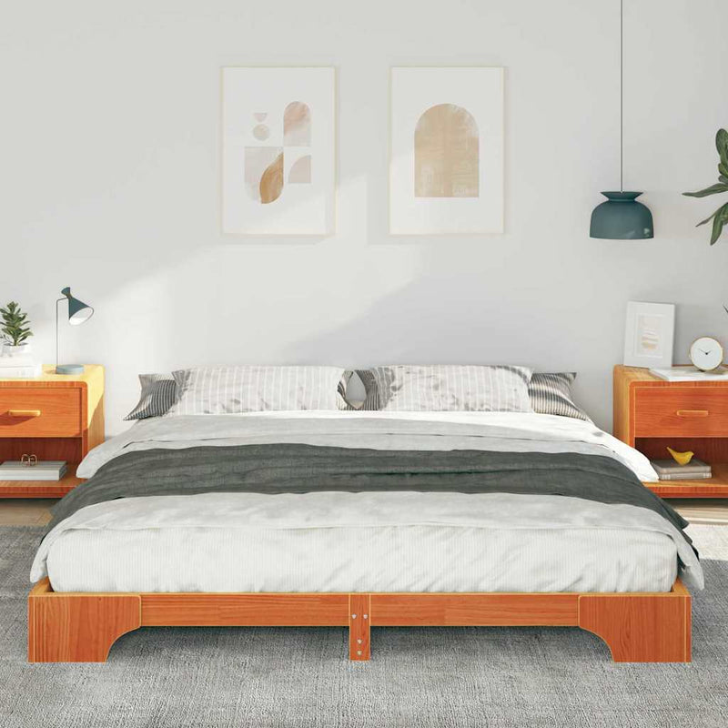 Cadru de pat Maro 180 x 210 cm Lemn de pin masiv