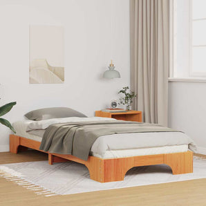 Cadru de pat Maro 90 x 220 cm Lemn de pin masiv