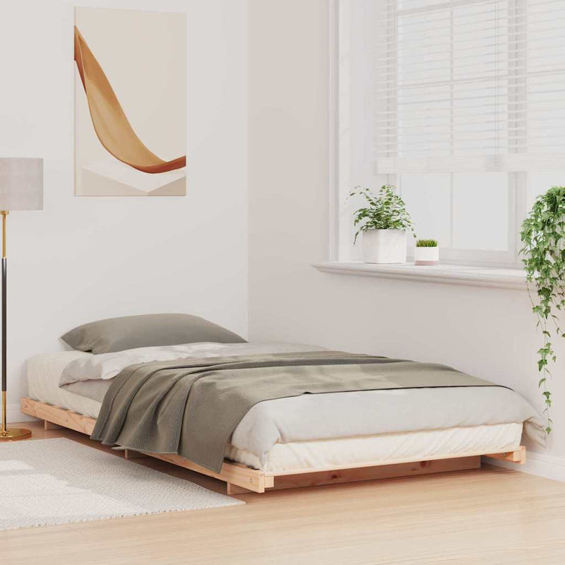 Cadru de pat Maro 90 x 220 cm Lemn de pin masiv