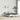Cadru de pat cu mese laterale Alb 140 x 210 cm