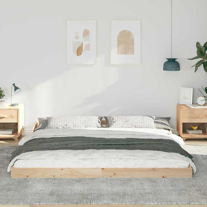 Cadru de pat Maro 180 x 220 cm Lemn de pin masiv