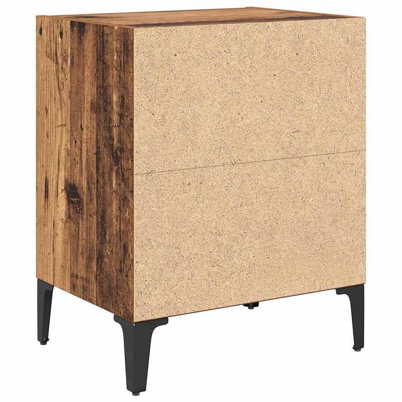 Dulap de noapte Lemn vechi 40 x 30 x 50 cm Lemn prelucrat