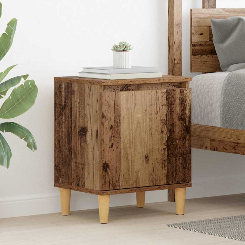 Dulap de noapte Lemn vechi 40 x 30 x 50 cm Lemn prelucrat