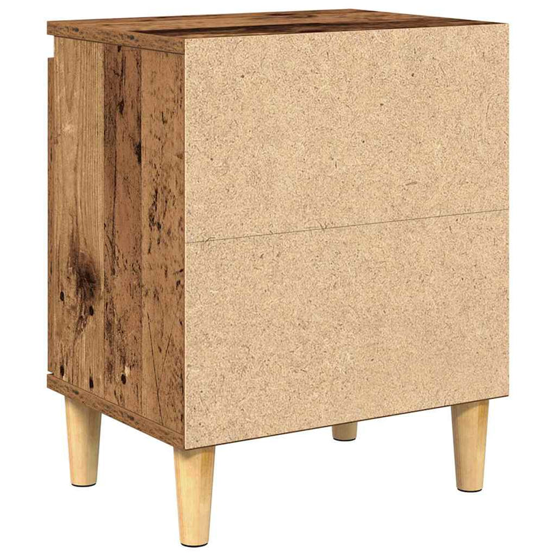 Dulap de noapte Lemn vechi 40 x 30 x 50 cm Lemn prelucrat