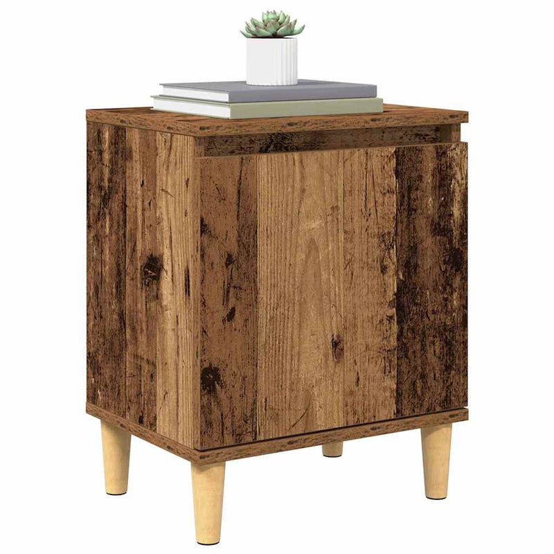 Dulap de noapte Lemn vechi 40 x 30 x 50 cm Lemn prelucrat