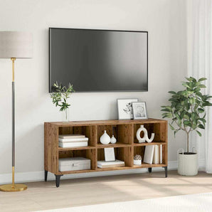 Set comodă TV Pe perete Maro 103,5 x 30 x 50 cm Lemn prelucrat
