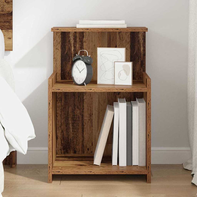 Dulap de noapte Lemn vechi 40 x 35 x 60 cm Lemn prelucrat