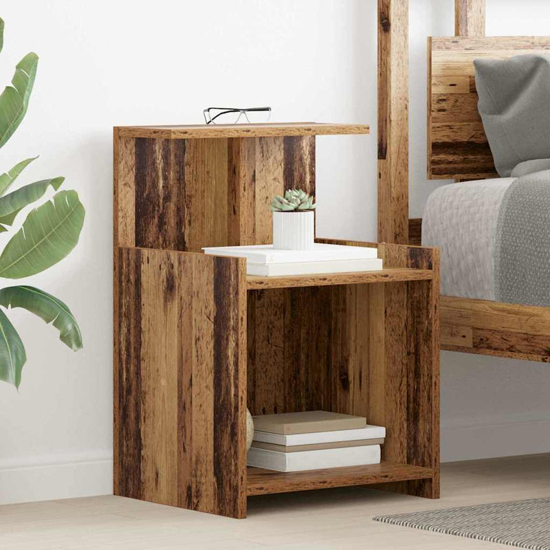 Dulap de noapte Lemn vechi 40 x 35 x 60 cm Lemn prelucrat