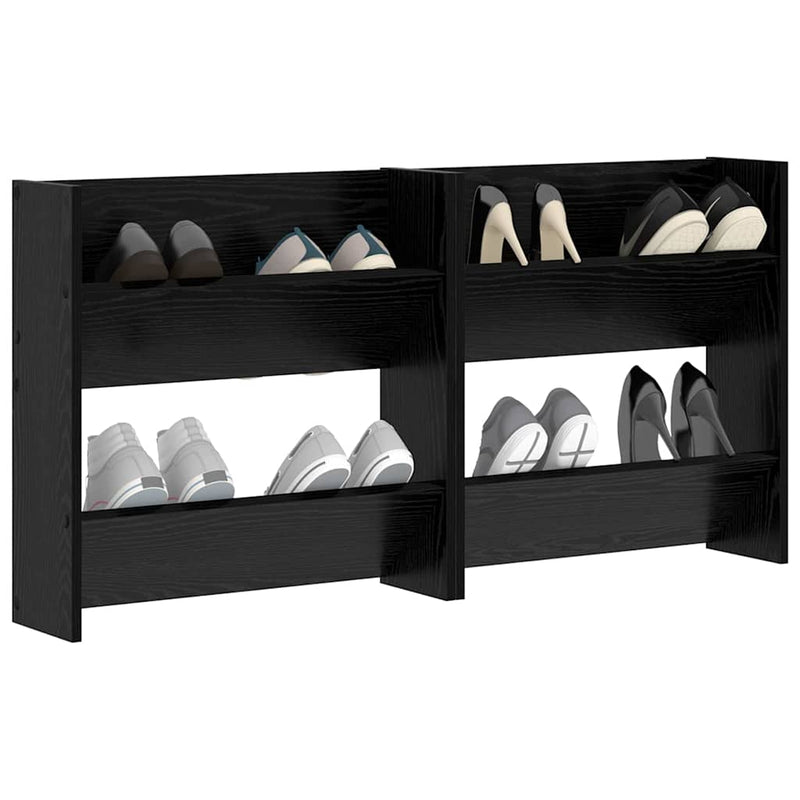 Dulap pentru pantofi 2 buc. 60 x 18 x 60 cm Lemn prelucrat
