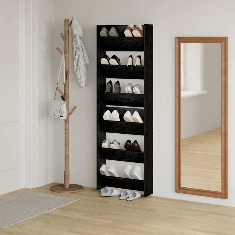 Dulap pentru pantofi 2 buc. 60 x 18 x 90 cm Lemn prelucrat