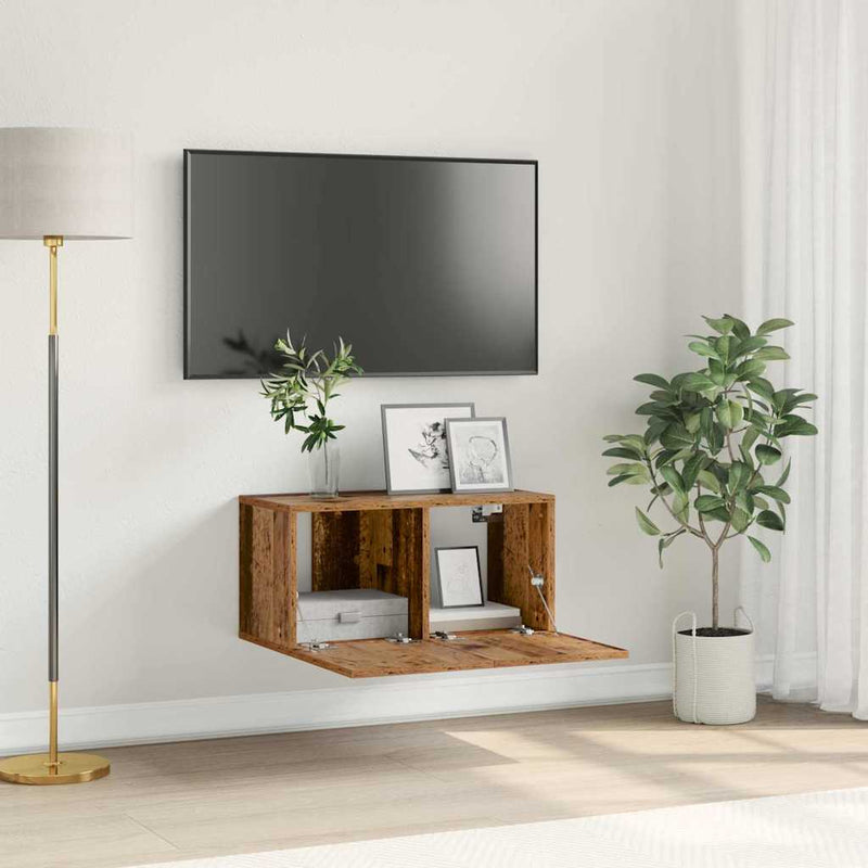 Set comodă TV 60 x 30 x 30 cm Maro Lemn prelucrat
