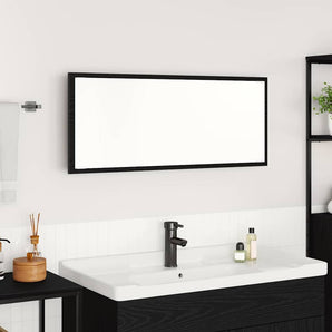 Oglindă Stejar Negru 90 x 8,5 x 37 cm Lemn prelucrat