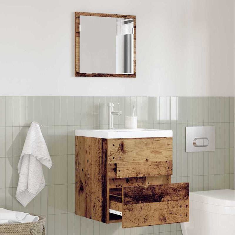 Dulap de Baie Lemn Vechi 41 x 38,5 x 45 cm Lemn prelucrat