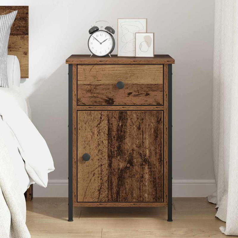 Dulap de noapte Lemn vechi 40 x 42 x 60 cm Lemn prelucrat