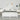 Cadru de pat cu headboard Alb 180 x 200 cm Lemn de pin masiv