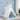 Cort Teepee Alb 120 x 120 x 150 cm Țesătură și Plastic