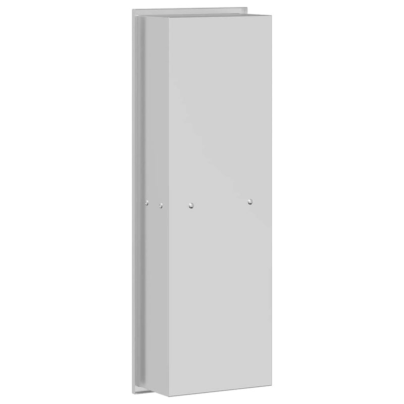 Nisă de Duș Argintiu 60 x 20 x 9,5 cm Oţel inoxidabil
