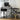 Birou Stejar Negru 120 x 79 x 86,5 cm Lemn prelucrat
