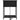 Dulap de noapte Stejar Negru 42 x 41 x 56 cm Lemn prelucrat