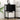 Dulap de noapte Stejar Negru 38 x 31 x 61 cm Lemn prelucrat