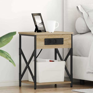 Dulap de noapte Stejar Sonoma 41 x 31 x 51 cm Lemn prelucrat