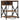 Dulap de noapte 2 buc. Stejar fumuriu 41 x 31 x 51 cm