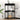 Dulap de noapte Stejar Negru 41 x 31 x 76 cm Lemn prelucrat
