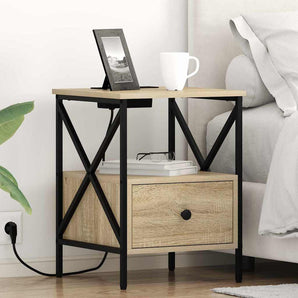Dulap de noapte Stejar Sonoma 41,5 x 40,5 x 55 cm