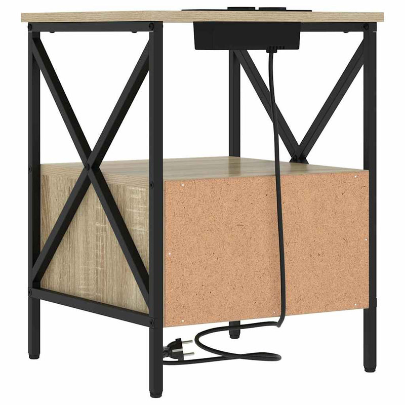 Dulap de noapte Stejar Sonoma 41,5 x 40,5 x 55 cm