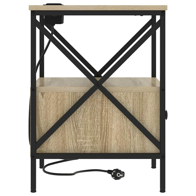 Dulap de noapte Stejar Sonoma 41,5 x 40,5 x 55 cm