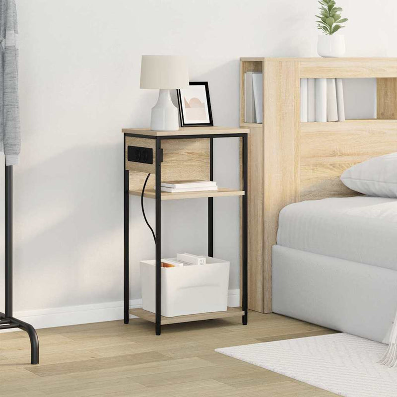 Dulap de noapte Stejar Sonoma 41 x 28 x 76 cm Lemn prelucrat
