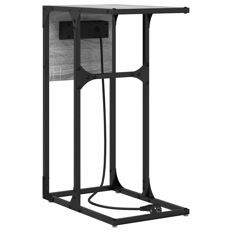 Dulap de noapte Gri Sonoma 41,5 x 26 x 60,5 cm Lemn prelucrat