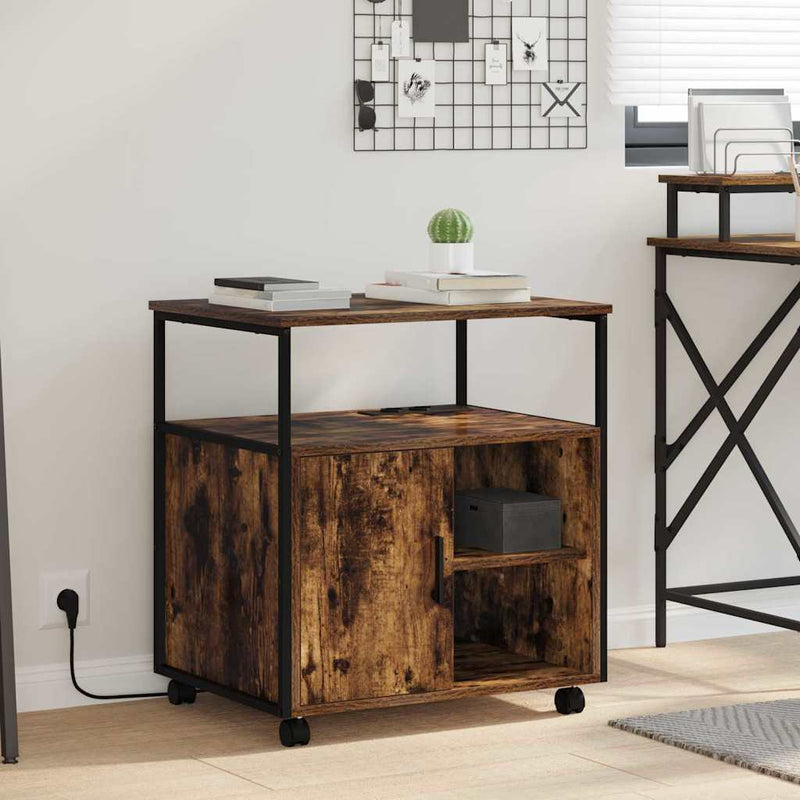 Cabinet cu Stație de Încărcare 61 x 46 x 67 cm Lemn prelucrat