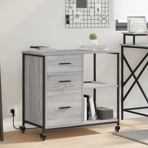 Cabinet cu Stație de Încărcare 76 x 41 x 72 cm Lemn prelucrat