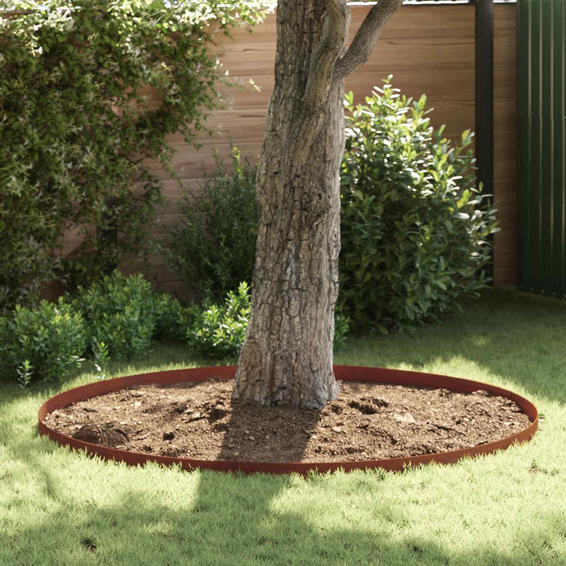 Margine pentru gazon 450 x 10 cm Oțel rezistent de intemperii