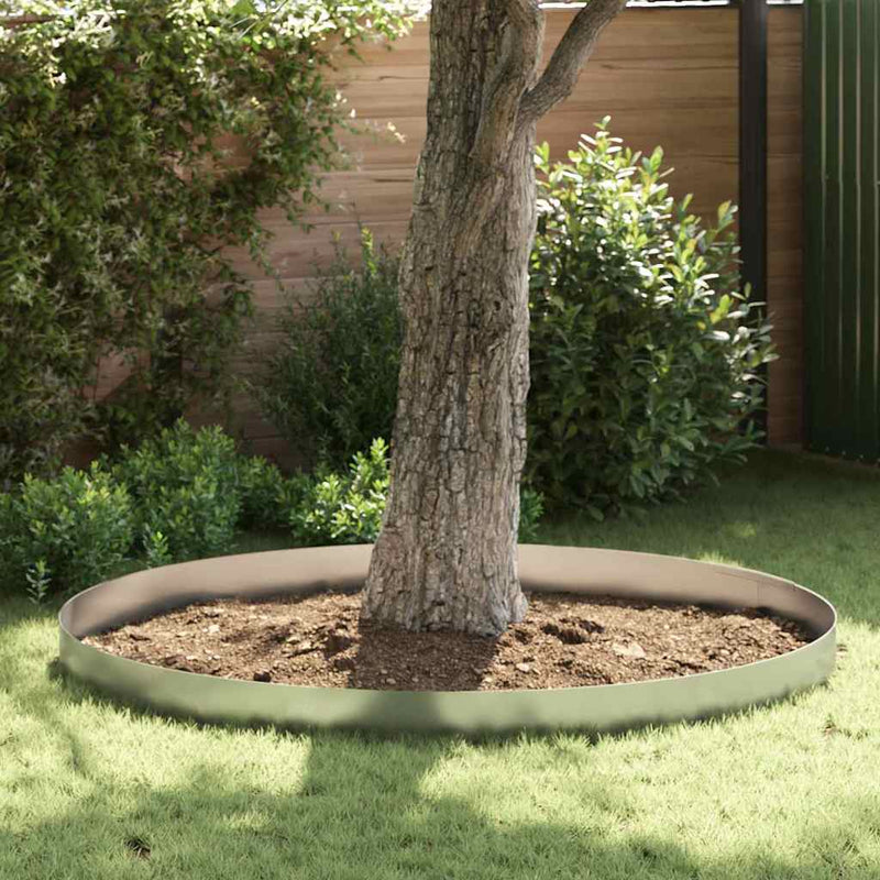 Margine pentru gazon 4 buc. 450 x 20 cm Oțel Galvanizat