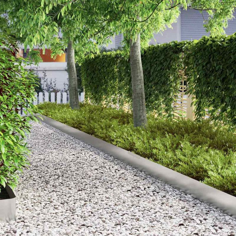 Margine pentru gazon 4 buc. 450 x 20 cm Oțel Galvanizat