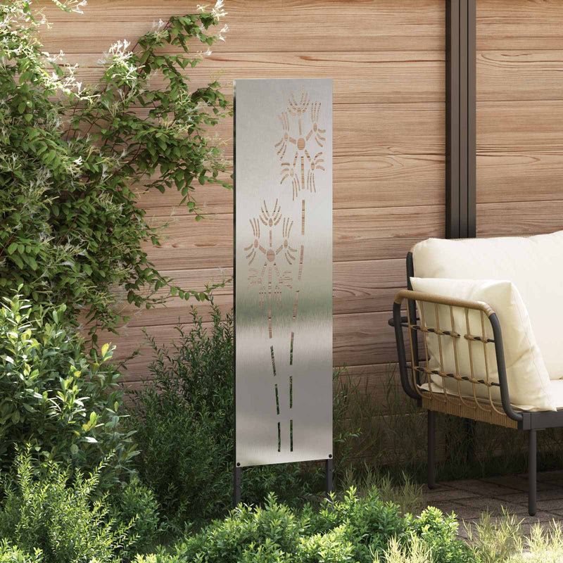 Ecran de intimitate pentru grădină Argintiu 32 x 140 cm